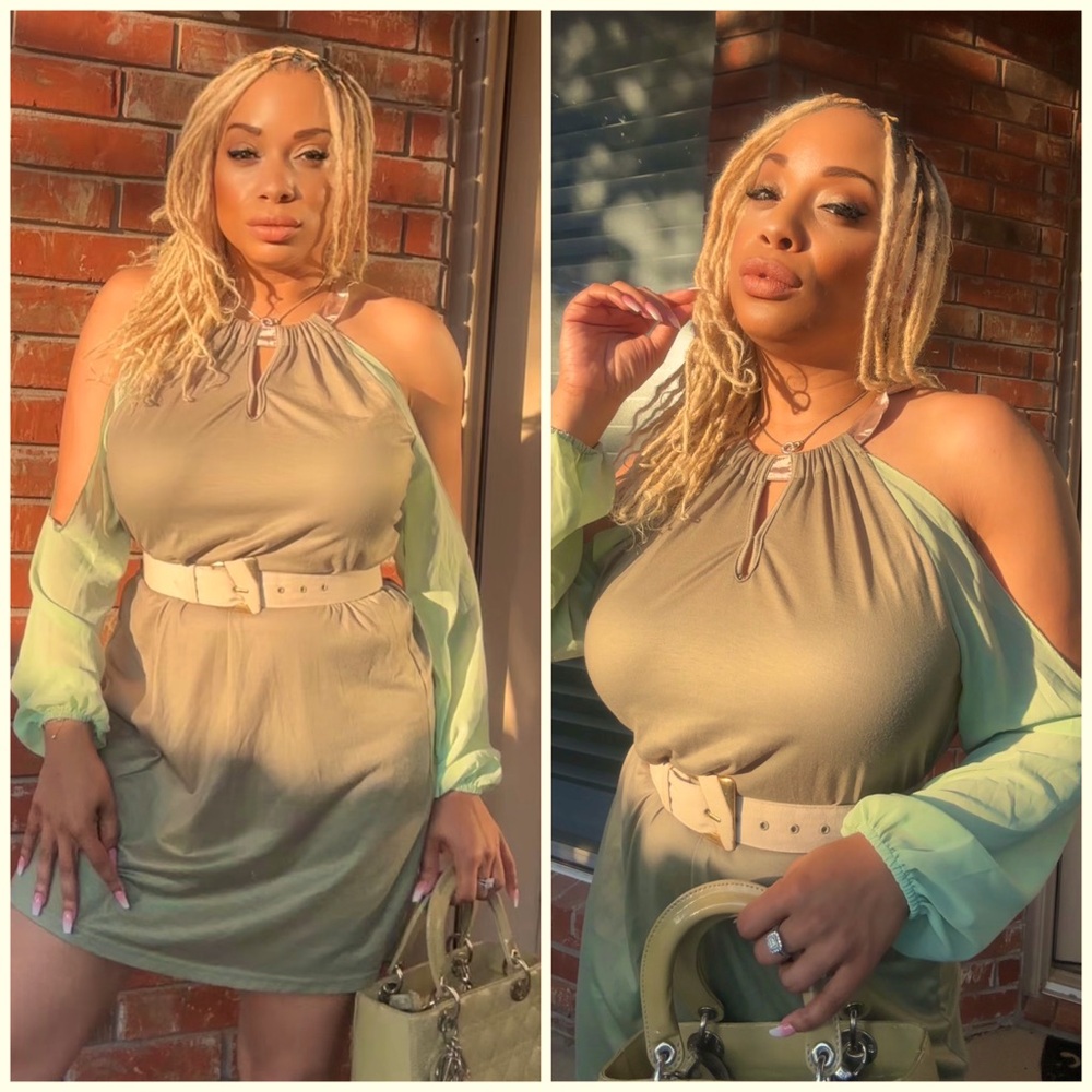 Cut it out dress -B